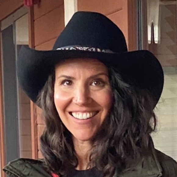 Kemosabe black Stetson beaver 4x cowboy hat felt fedora Nick fouquet 59 7 3/8 - Picture 5 of 5